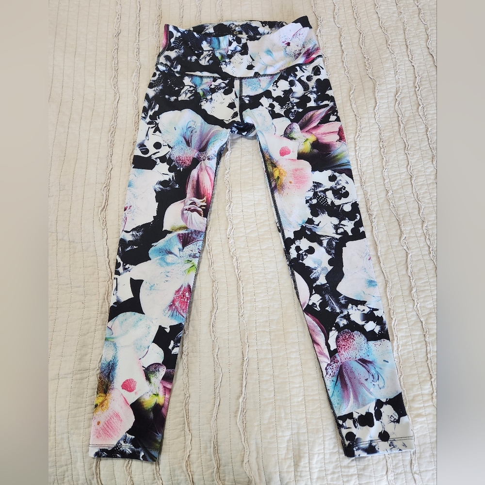 Alive Women's Floral Active Workout Pants, Size S